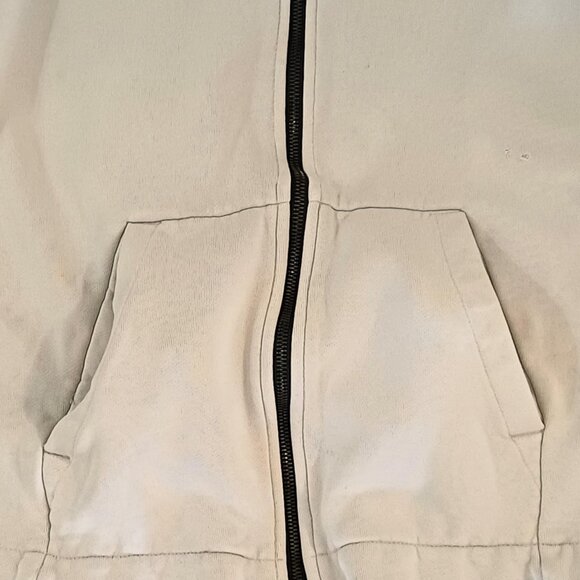✓Nike Cream Zip Up Hoodie (Medium) - Picture 3 of 6